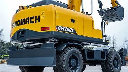 Колесный гидравлический экскаватор GEL160C