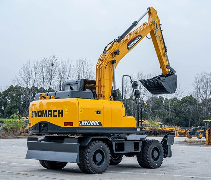 Колесный гидравлический экскаватор GEL160C