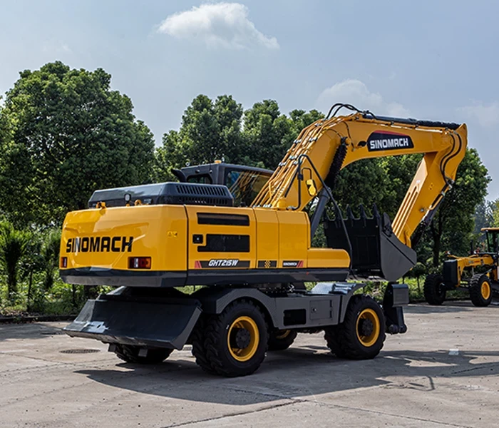 Колесный гидравлический экскаватор GHT215W
