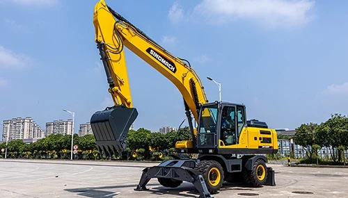 Колесный гидравлический экскаватор GHT215W